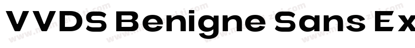 VVDS Benigne Sans ExtraLight字体转换